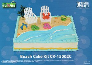 Specialty Cake Examples - Beach Cake
