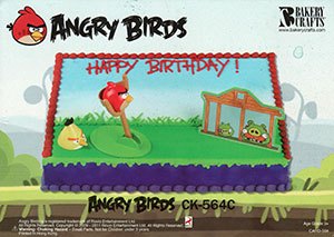 Specialty Cake Examples - Angry Birds