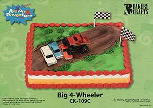 Specialty Cake Examples - Big 4-Wheeler