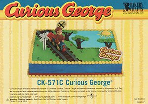 Specialty Cake Examples - Curious George